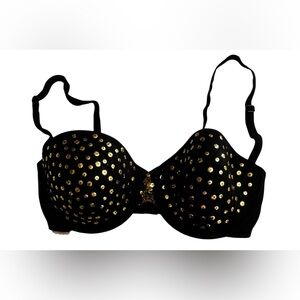 Maidenform Black Sequin Embellished Underwire Bra - Women's Intimates